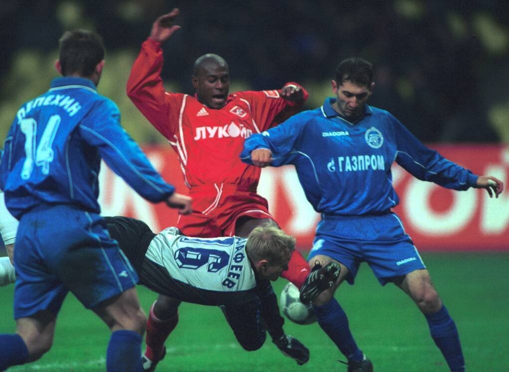 Робсон в матче против «Зенита»