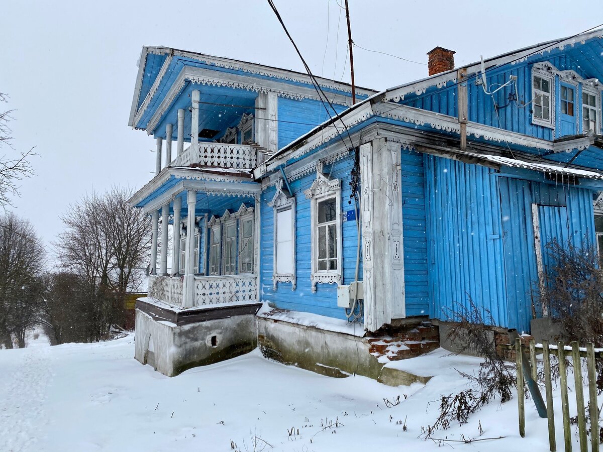 Зимой в Тарусе особенно красиво! А в снегопад настоящая сказка. 