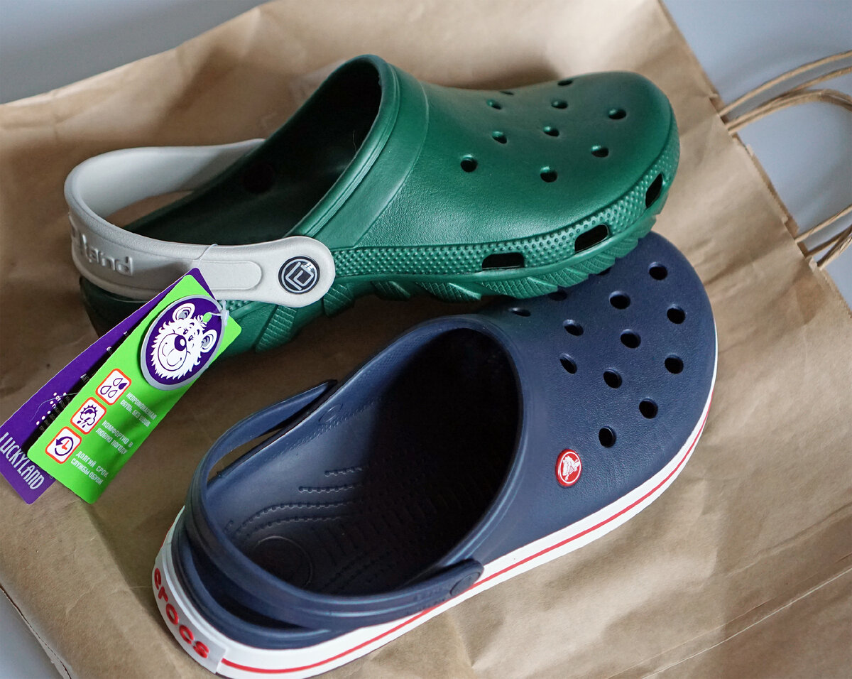 ПОЧЕМУ НЕ СТОИТ НОСИТЬ ДЕШЕВЫЕ АНАЛОГИ CROCS. СРАВНИЛ CROCS ЗА 3 999 РУБЛЕЙ  С САБО ЗА 200 РУБЛЕЙ. | Soberger | Дзен