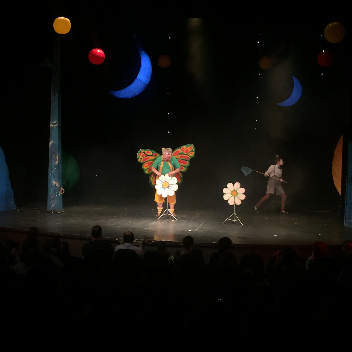 "Детская покатушка", номер с бабочкой.  Александр Скворцов и Снежана Прудько