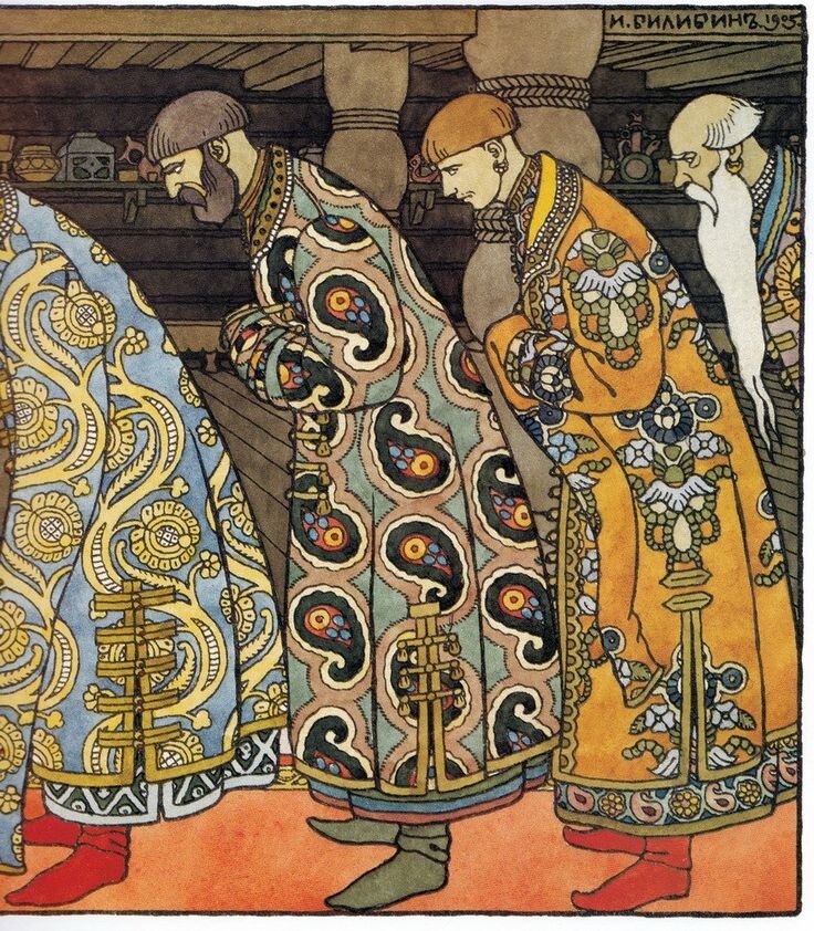Иван Яковлевич Билибин царь Салтан. Иван Яковлевич Билибин Садко. Билибин Боярин. Иван Билибин бояре