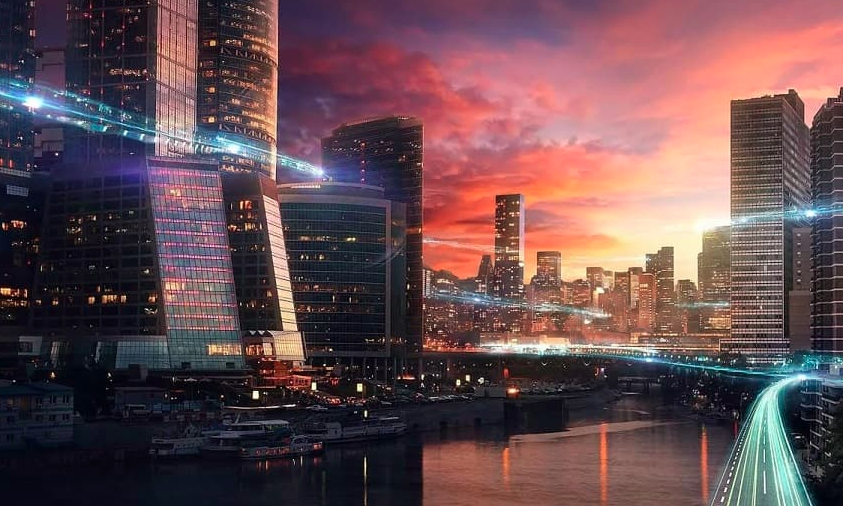 Город будущего Неом.