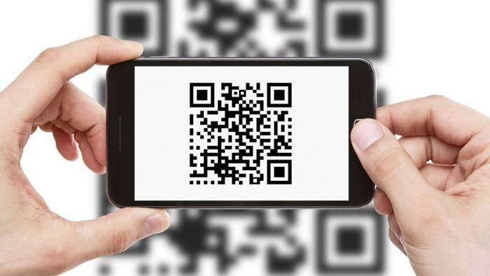 QR-код, стоковое изображение
