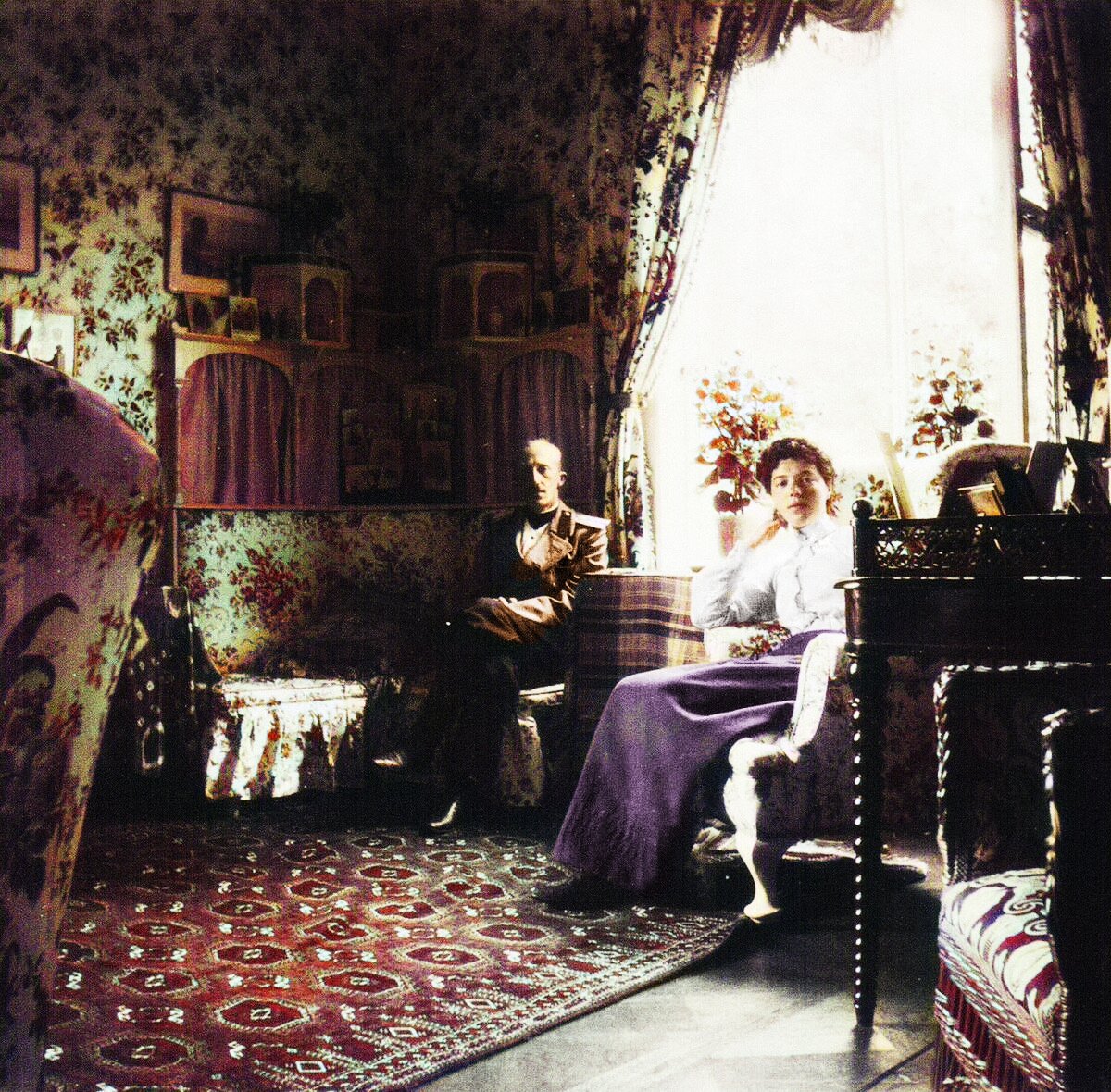 Петр Ольденбургский и Великая княжна Ольга Александровна 