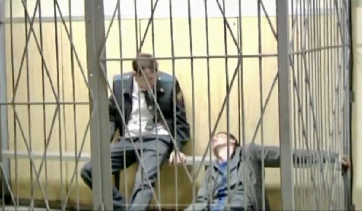 Агапов и Антошин после тяжелого рабочего дня