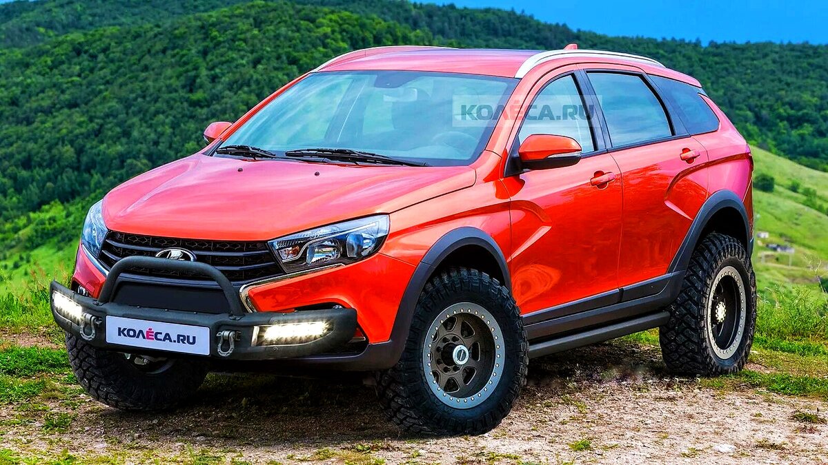 Lada Vesta SW салатовая