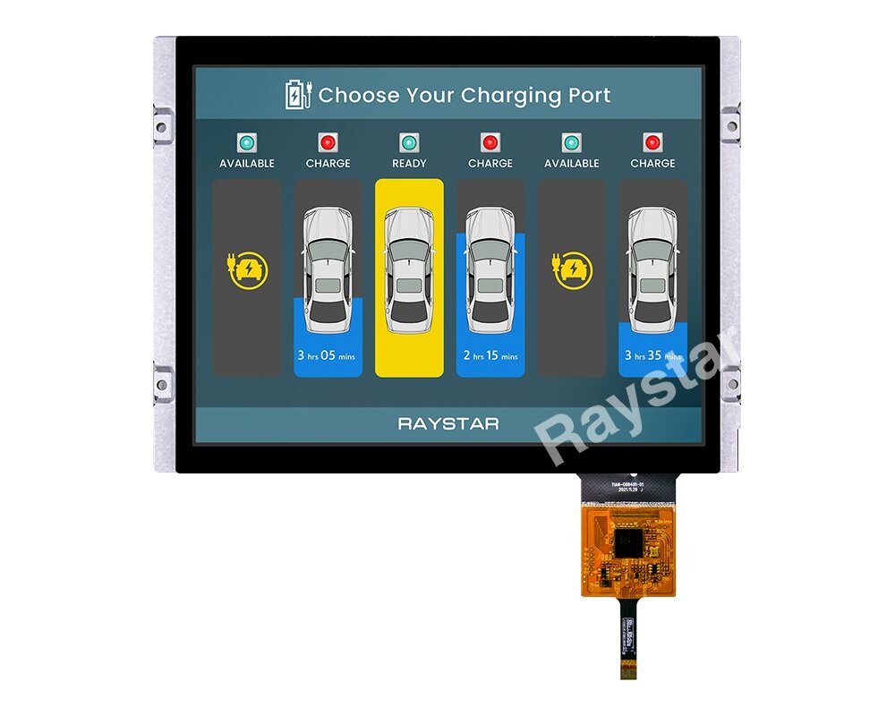 8.4” 1024х768 IPS TFT LCD дисплеи от Raystar