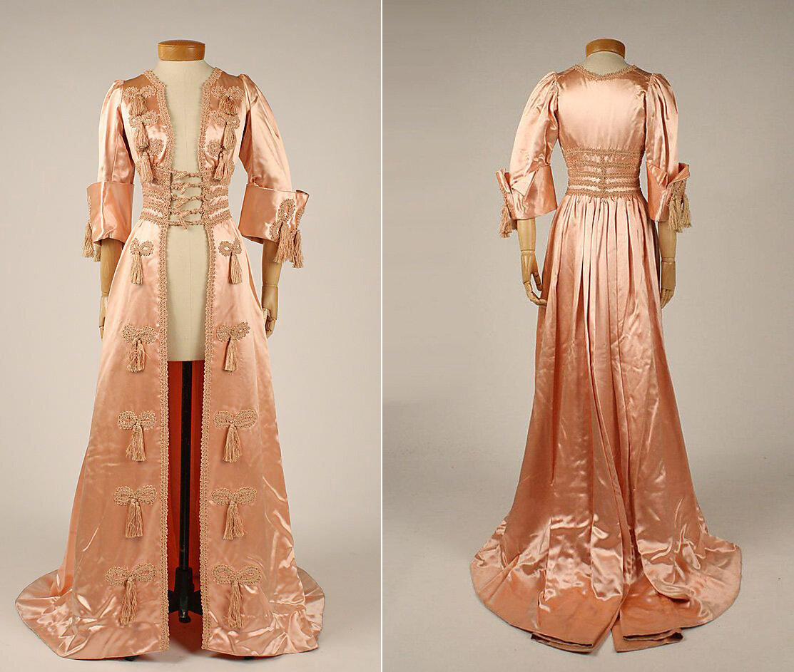Капот платье. 1900 Dress.