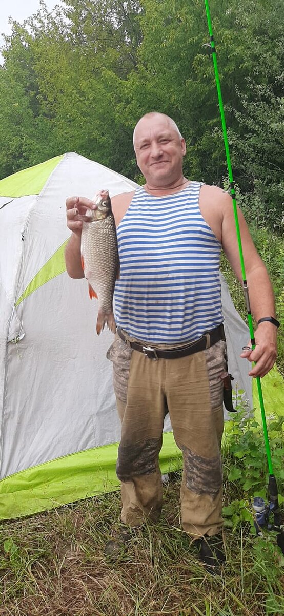 Трофей опытного рыболова. 