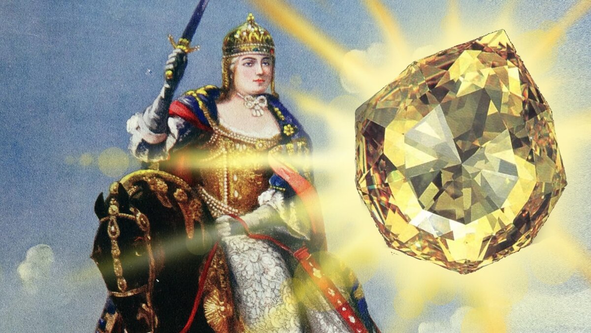 Желтый бриллиант Флорентиец