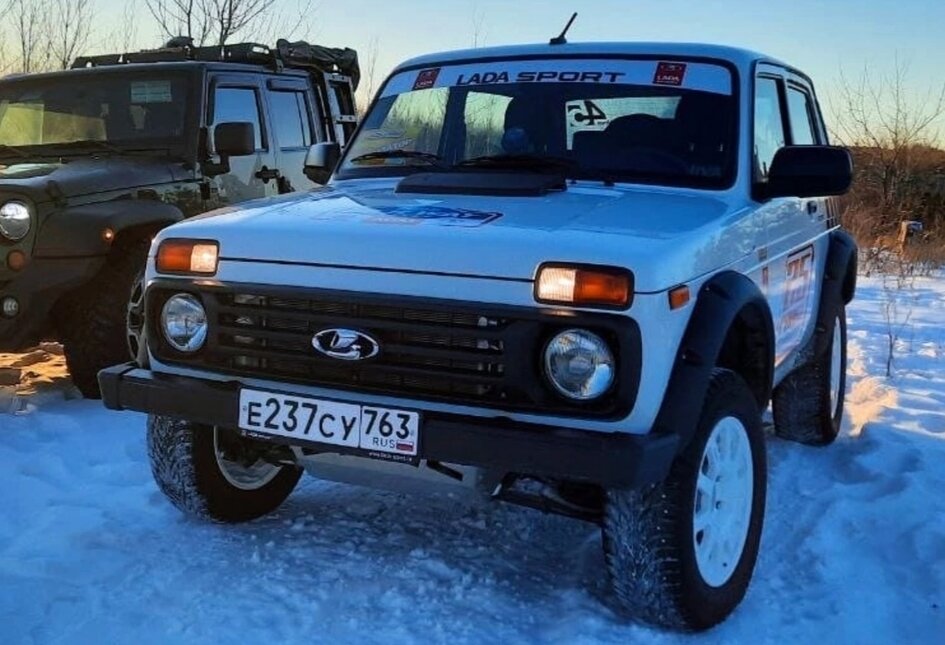 Одна из Вариаций Lada Niva Legend проходящая тестовую эксплуатацию.