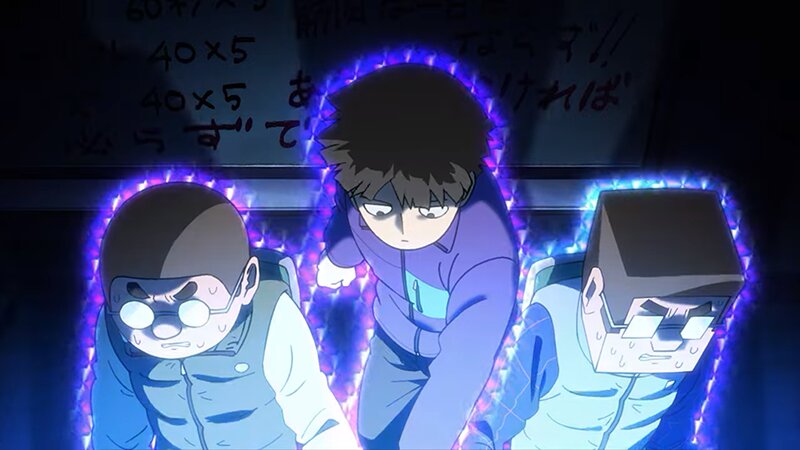 В третьем и заключительном сезоне аниме "Моб Психо 100" отсутствует основной сюжет и он разделен на множество мини-событий.-2