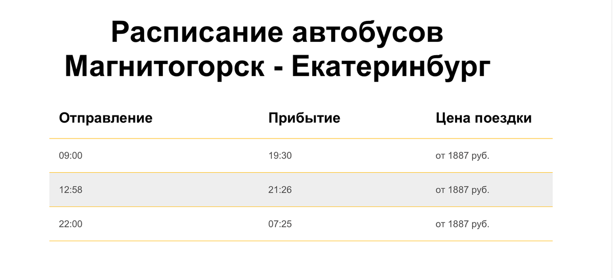 Расписание автобусов магнитогорск 4