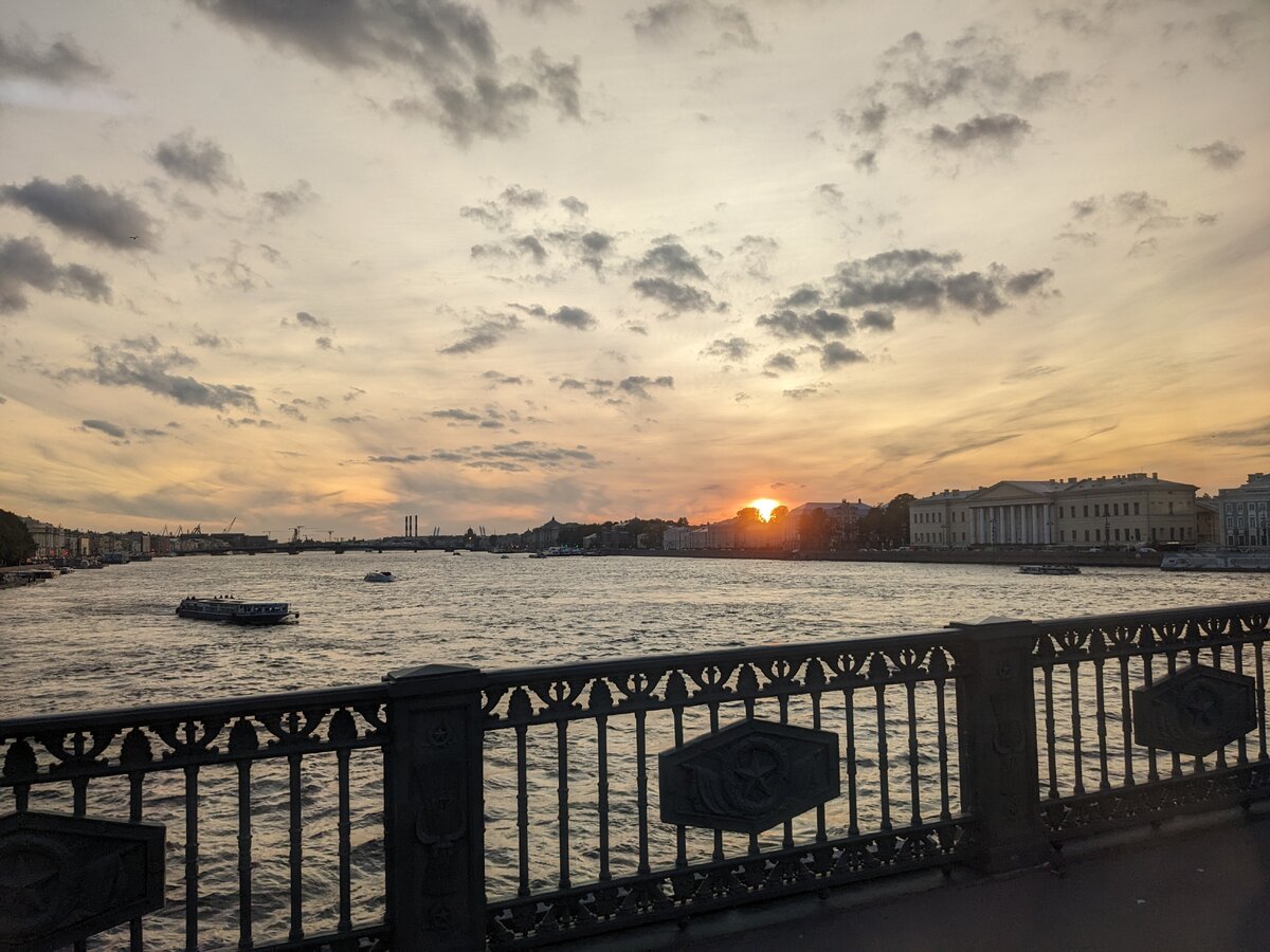 Петербург. Вид на Васильевский остров. Фото автора статьи