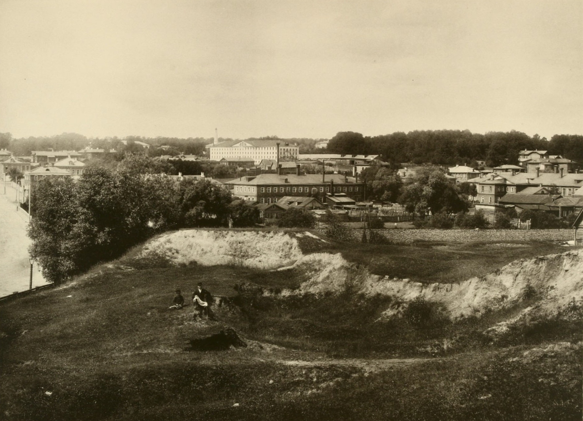 Вид на Преображенское. 1886 год. Фотография из открытых источников.