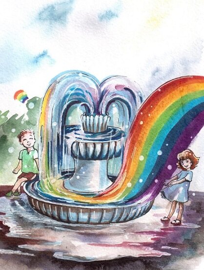 Иллюстрация к сказке художницы Марии Ратьковой. 