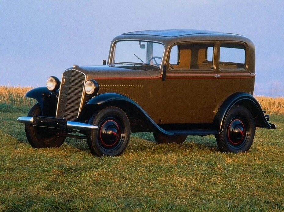 Автомобиль Opel P4, выпускавшийся компанией Adam Opel AG в 1935-1937 годах