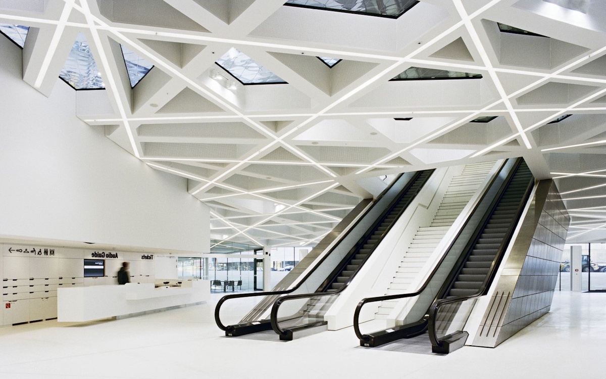 музей порше в Штутгарте