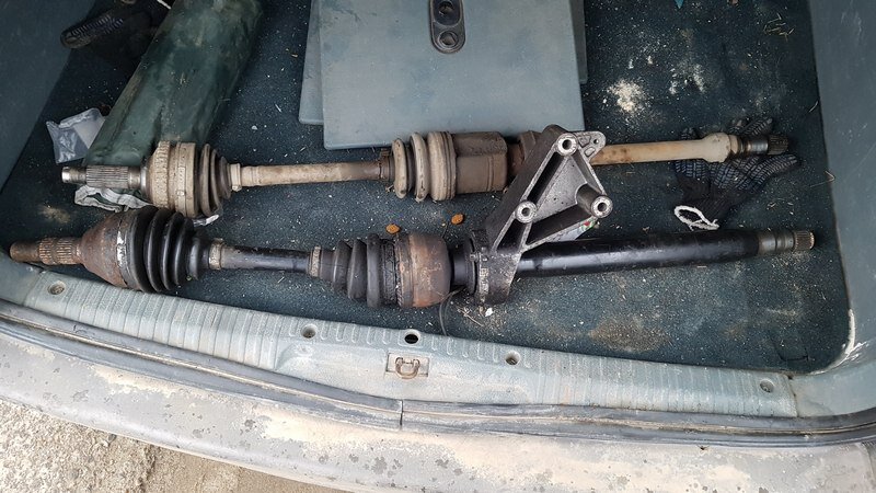 Привод с машины тестя и с разборки отличаются