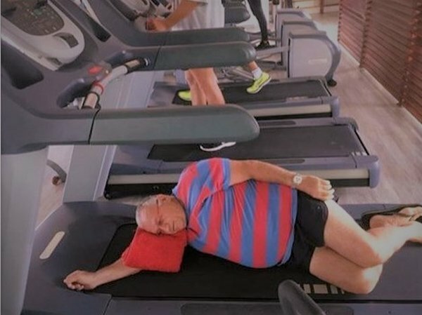 Тренер рекомендовал проводить время на дорожке, но не уточнил как...