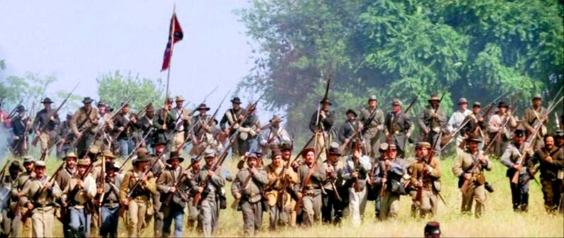 Кадры из фильма «Боги и генералы» (Производство: США. 2003 год; режиссёр – Рональд Ф. Максвелл)