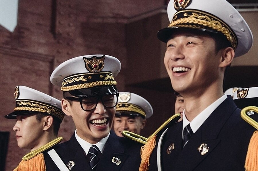 Кан Ха Ныль и Пак Со Джун в фильме "Молодые копы"