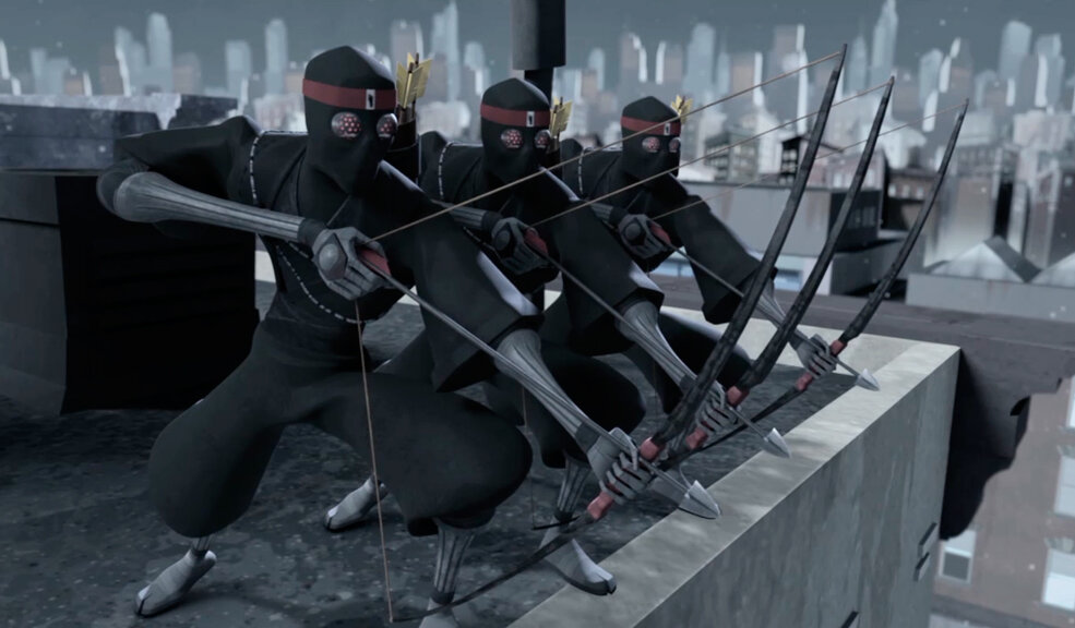 Черепашки - ниндзя шреддер и клан фут. Черепашки ниндзя 1990 фут ниндзя. Tmnt 2012 клан фут. Шредер и клан фут. Клан фут ороку саки.