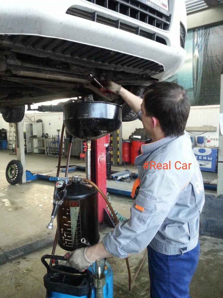 Замена масла.