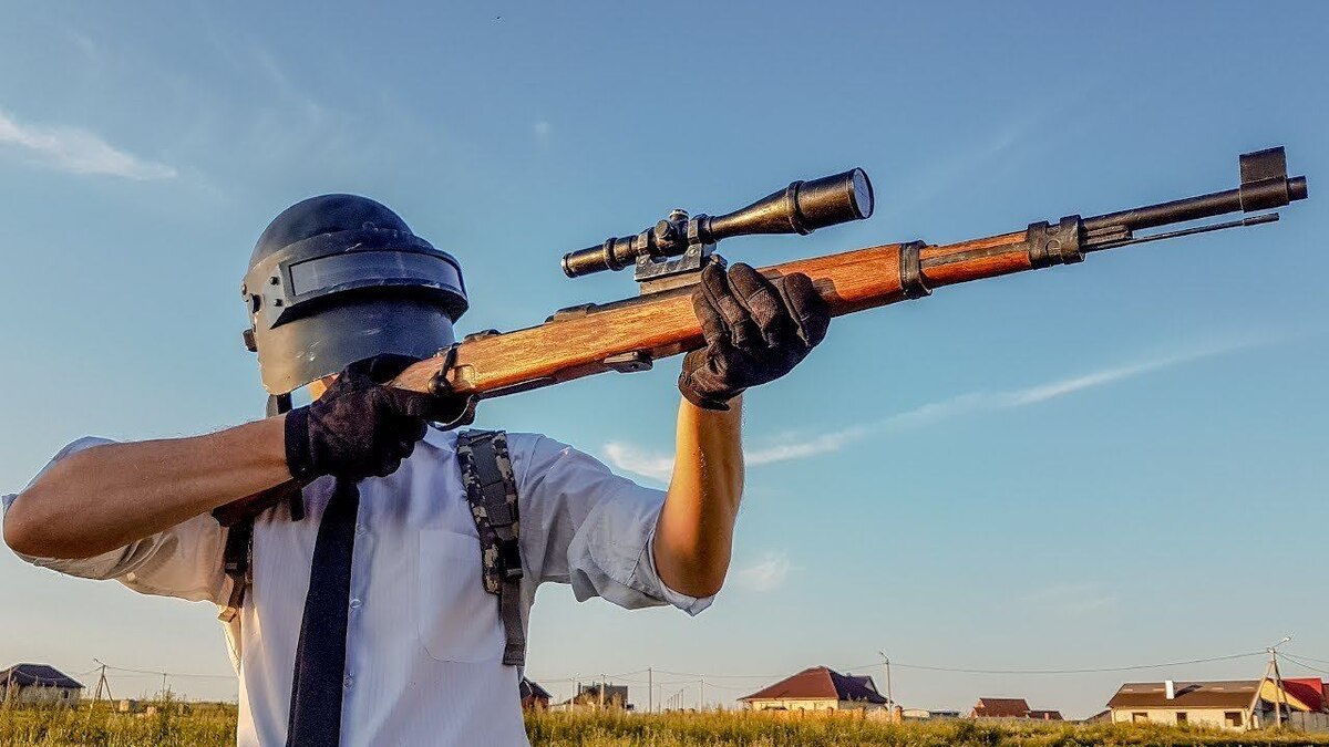 PlayerUnknown's Battlegrounds.  Karabiner 98k 