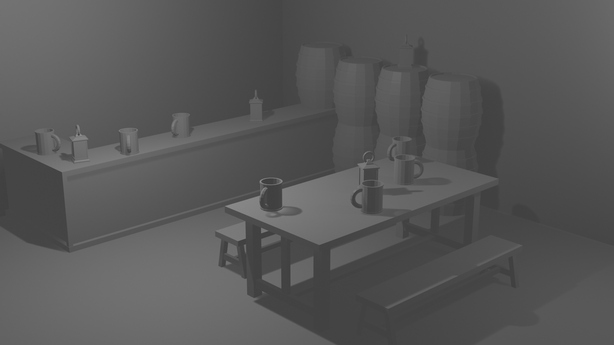 Графика для игры, пока без текстур