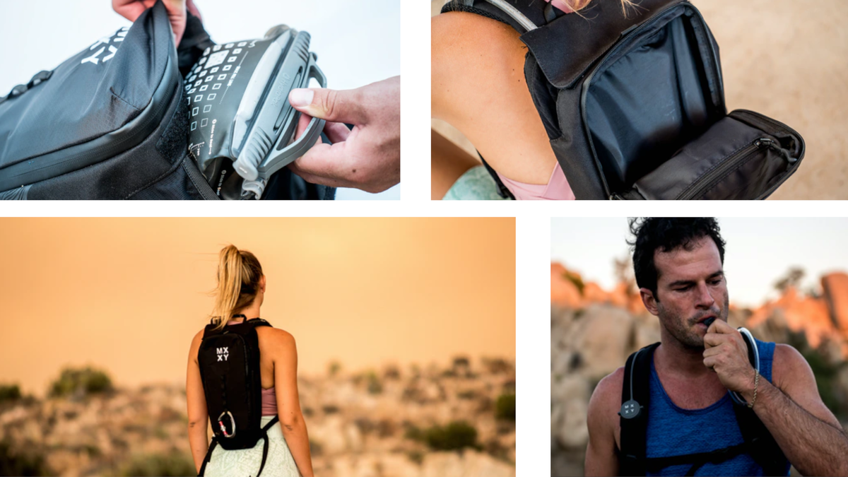 Система гидратации MXXY Hydration Pack позволяет спортсменам, туристам, любителям активного отдыха обеспечить сбалансированную поставку в организм воды и питательных веществ, гарантирует их удобную транспортировку.