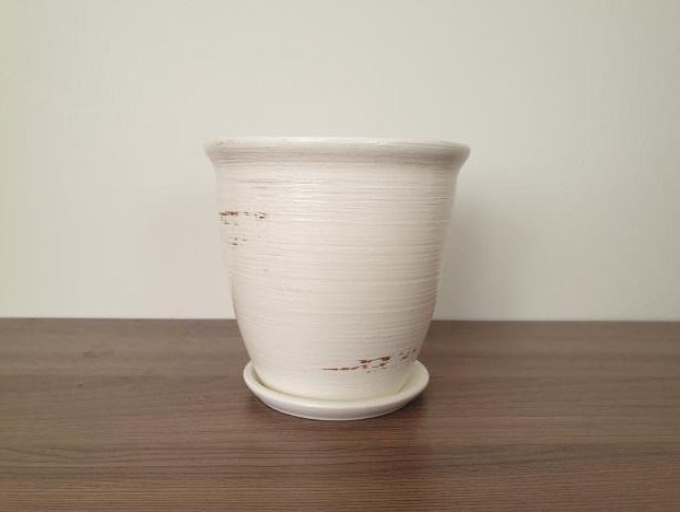                                                            Вот так выглядел мой горшок