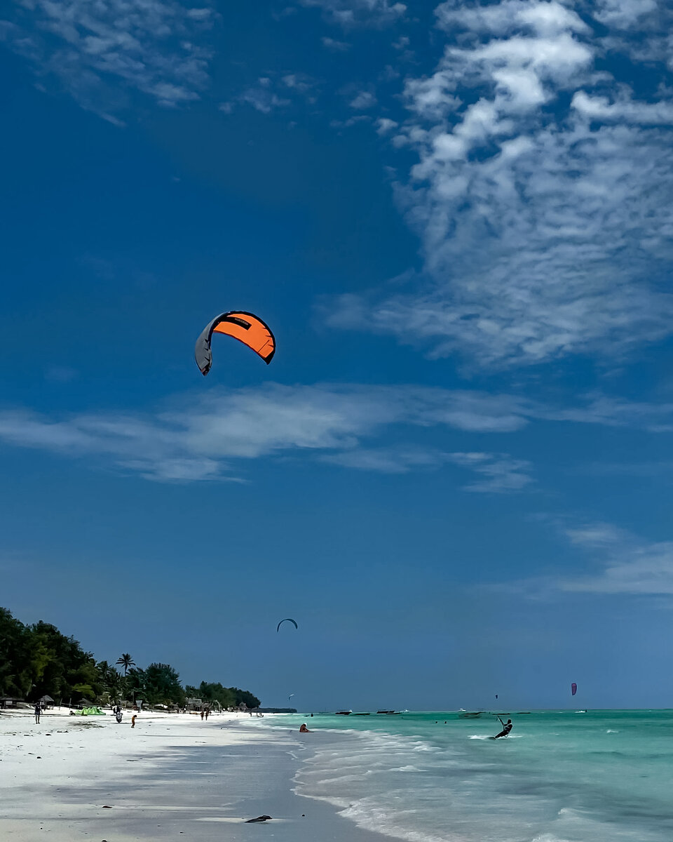 Пляж Paje, о. Занзибар, Танзания