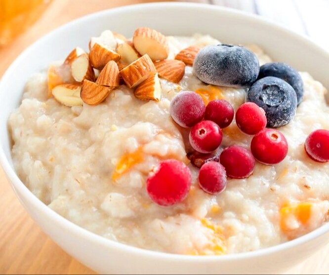 Овсянка - лучший завтрак.