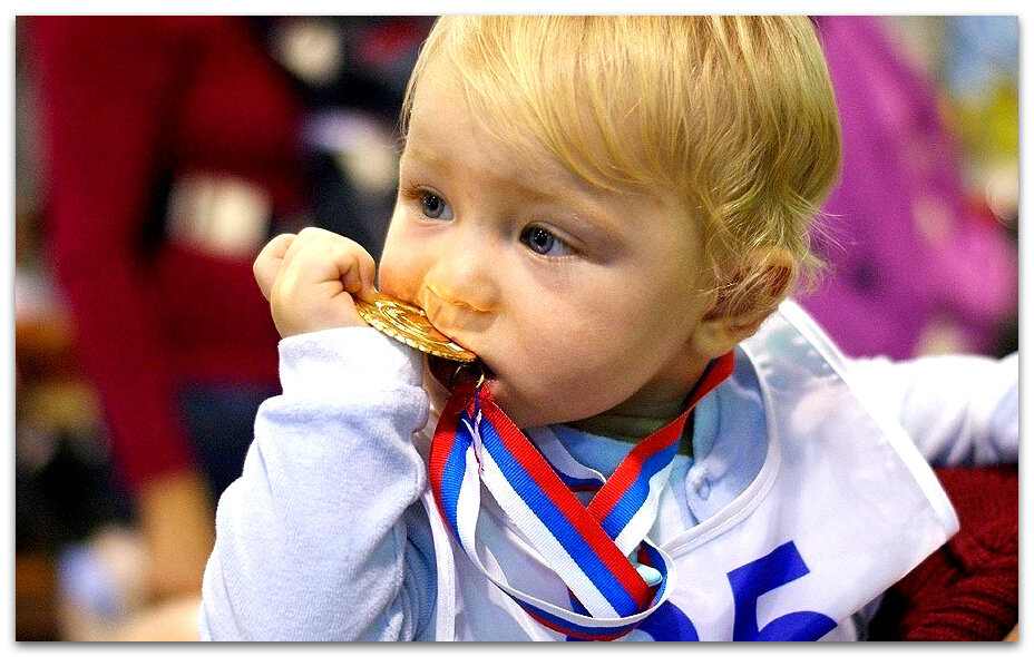 самый спортивный ребенок.