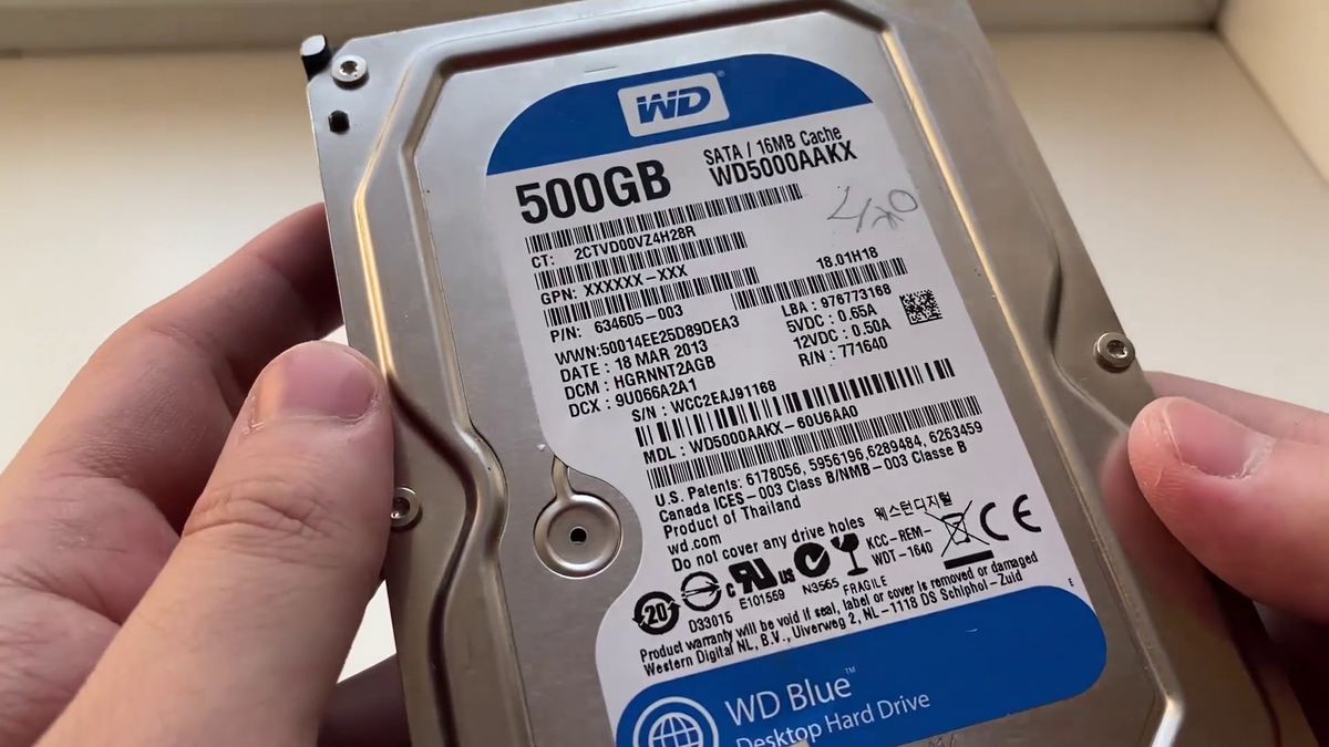 Wd blue 500gb