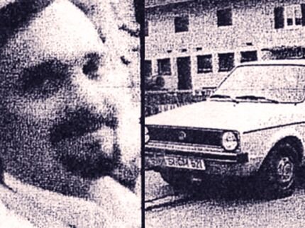 Фотография Гюнтера Штолля и его автомобиля