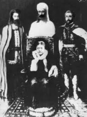 Фото Махатмы и Е.П. Блаватская