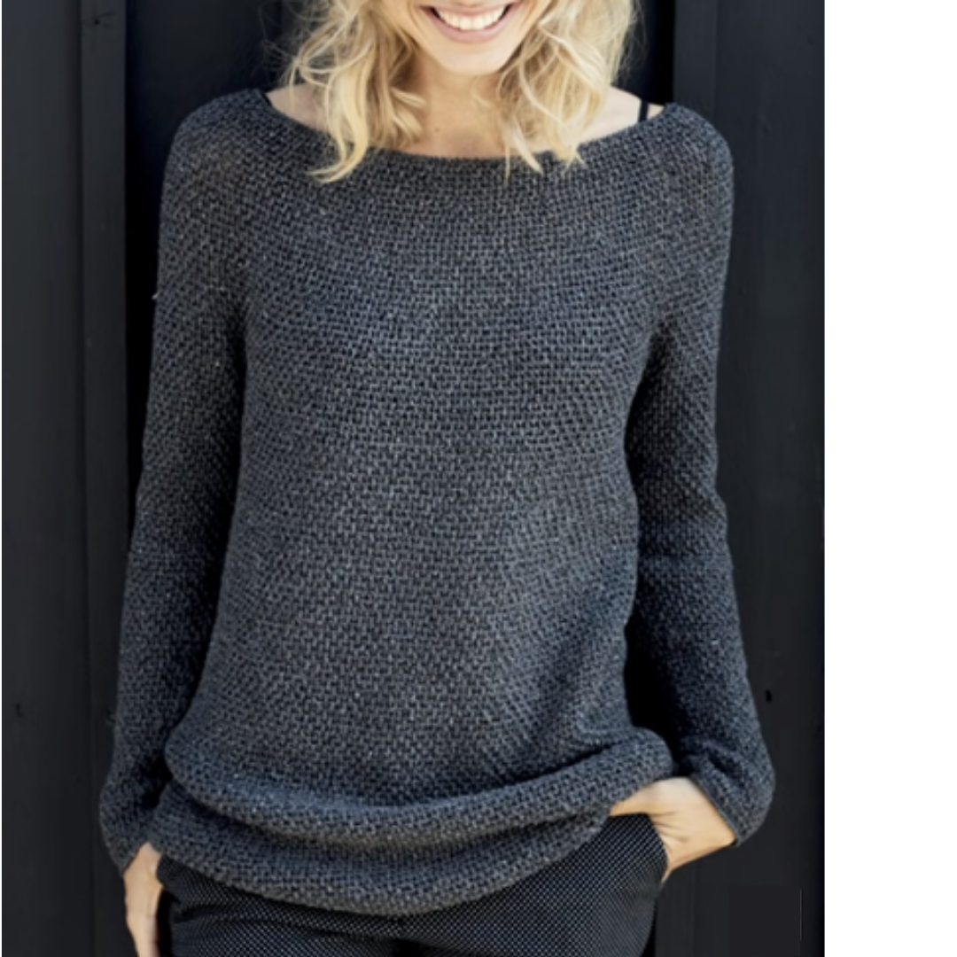 Пуловер крючком. Фото с сайта verena.ru