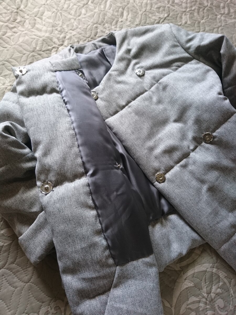 Портьерная ткань+утеплитель+стежка = Модный Ватник по мотивам Isabel Marant