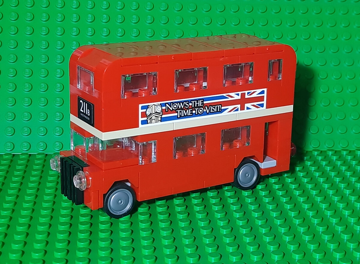 Мой лондонский автобус Lego.