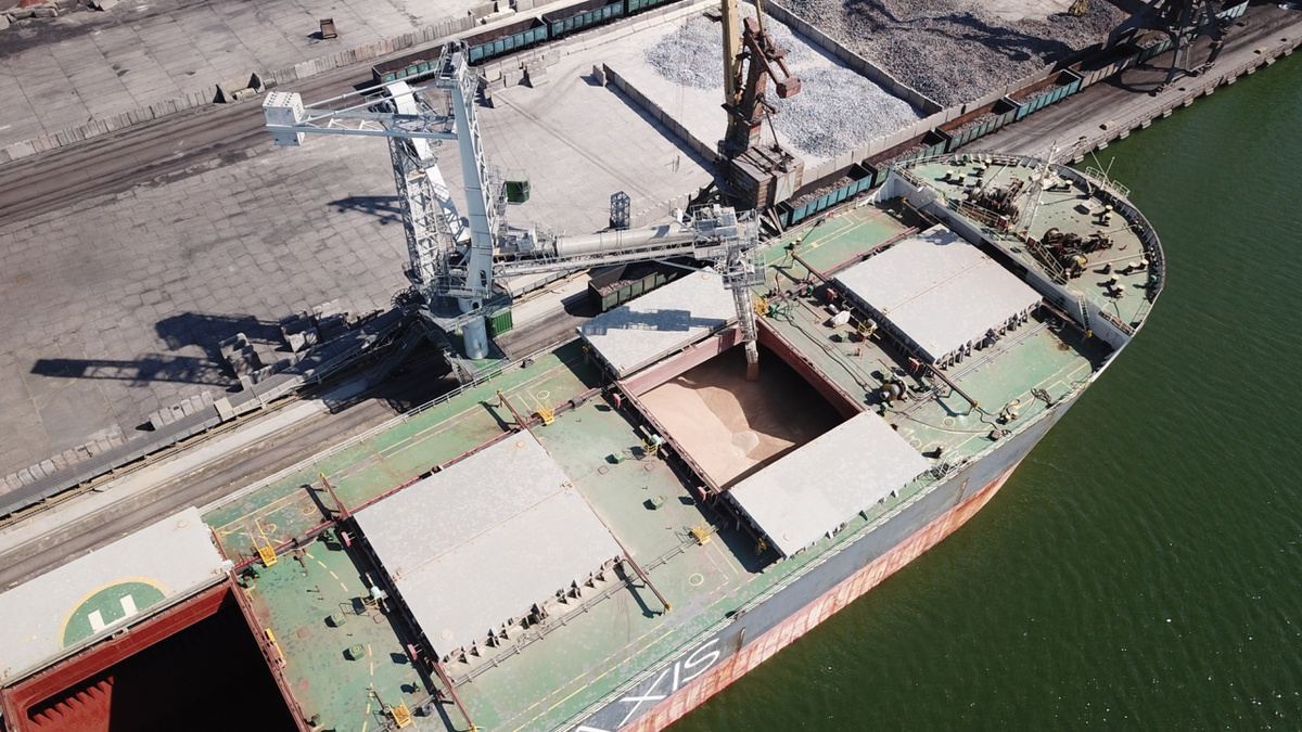 Украинский зерновой терминал Posco International (Posco International)
