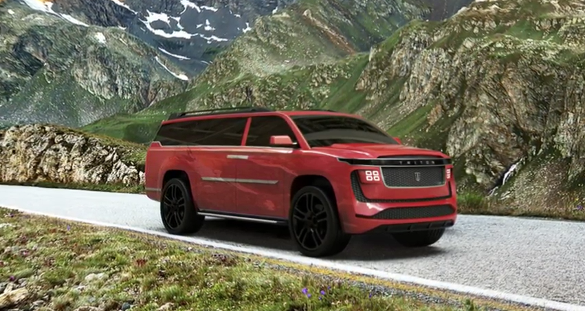 Восьмиместный электрический внедорожник Тритон Н