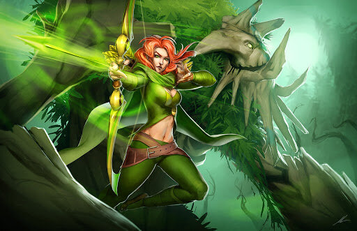 Windranger, dota 2