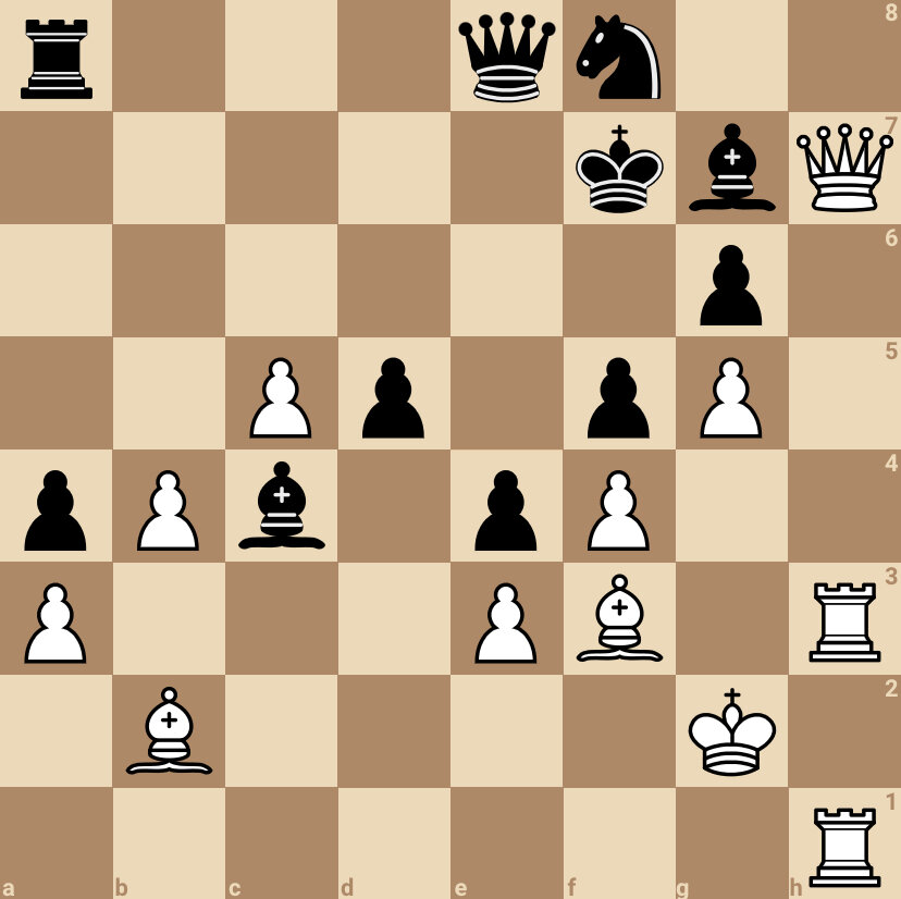 Ход белых, мат в 3 хода