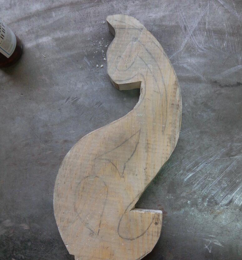 Черновое выпиливание