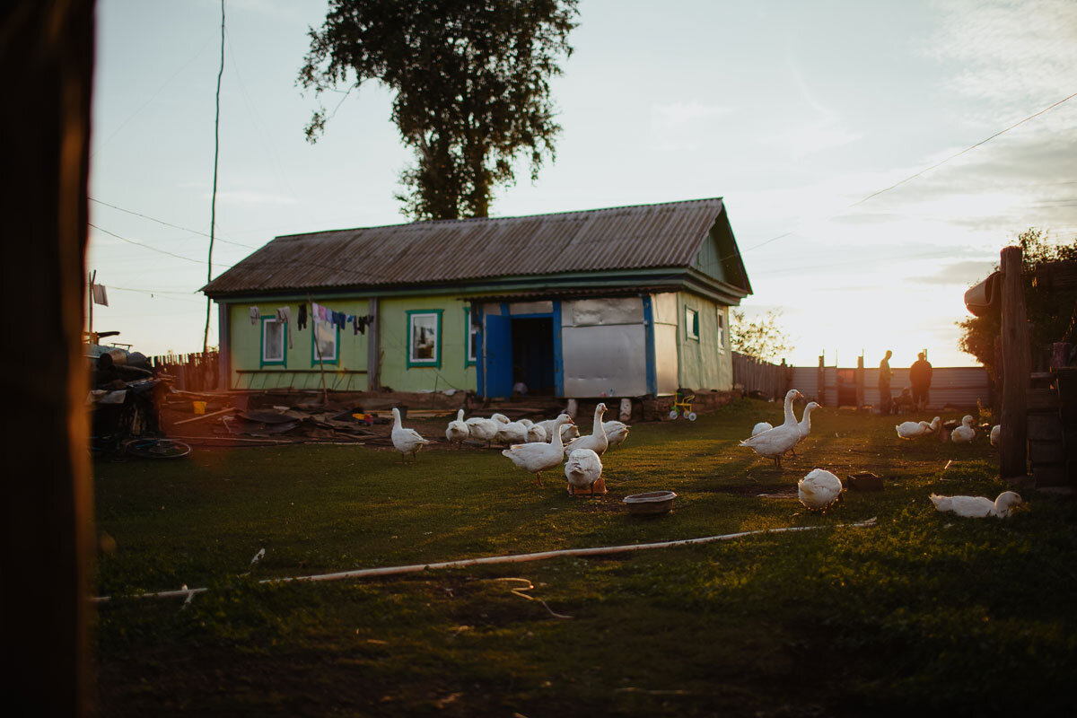 вот моя деревня, вот мой дом родной