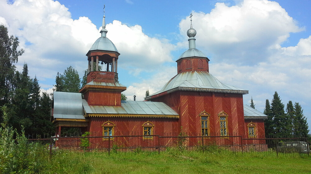 Печорск. Храм Святой Троицы Троицко-Печорск. Троицко-Печорск Церковь. Троицко-Печорский район Республика Коми. Храм Святой Троицы пос. Троицко - Печорск.