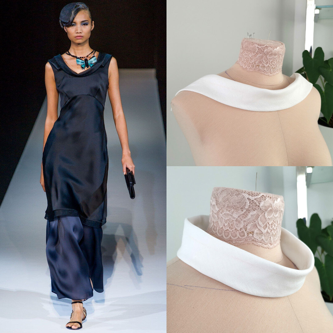 Фото платья из коллекции Giorgio Armani. 