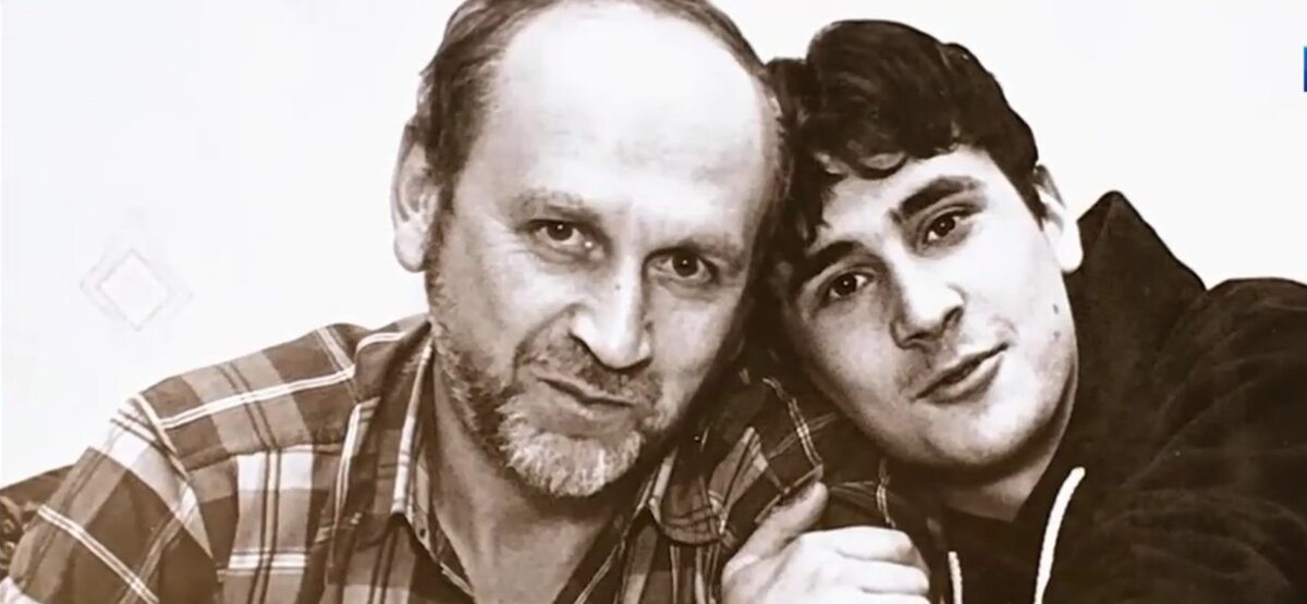 Евгений Миллер с отцом